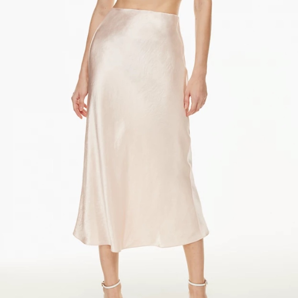 COPY - Light pink slip skirt- babaton